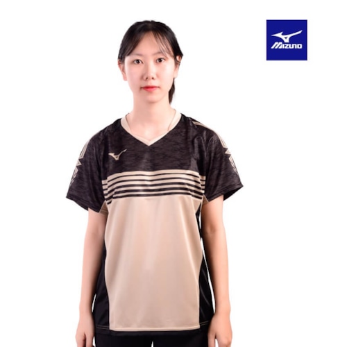 MIZUNO ÁO T-SHIRT CẦU LÔNG MIZUNO TRẮNG